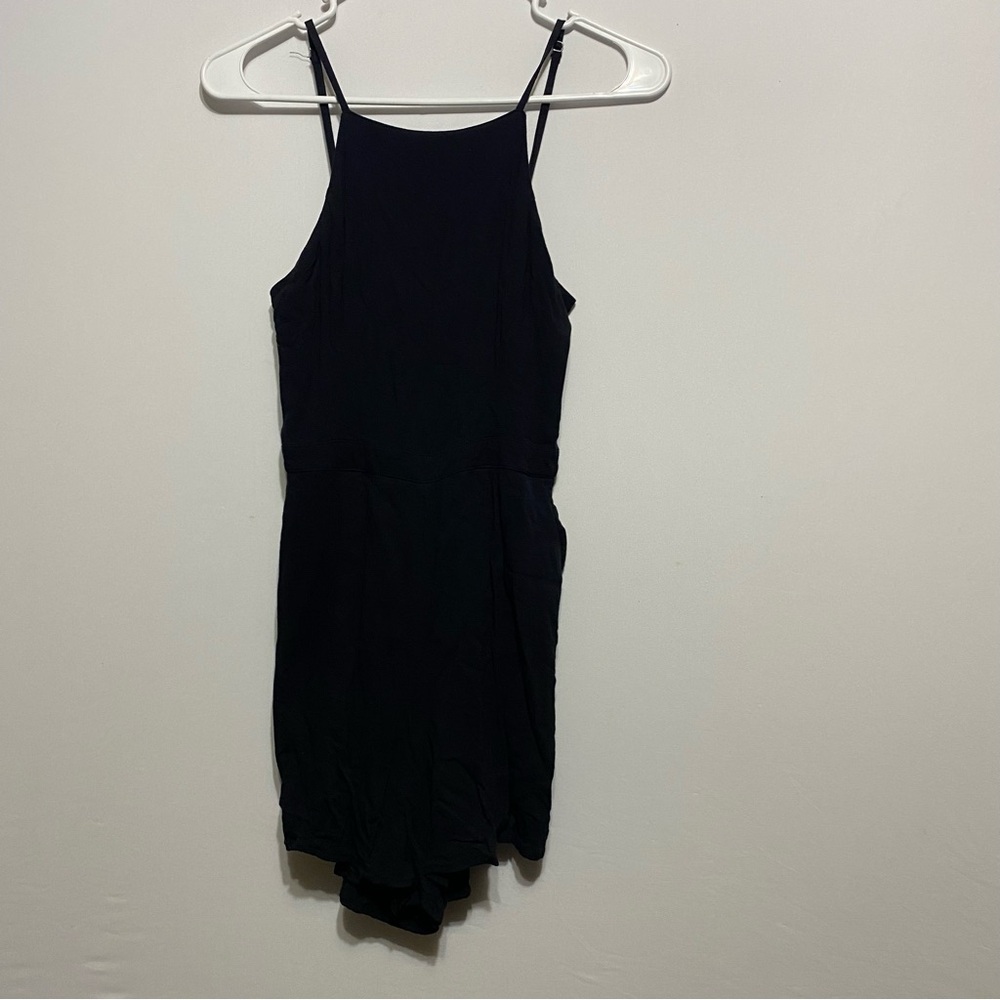 Abercrombie & Fitch Women’s Playsuit Black Romper Size XS Sleeveless Stretch